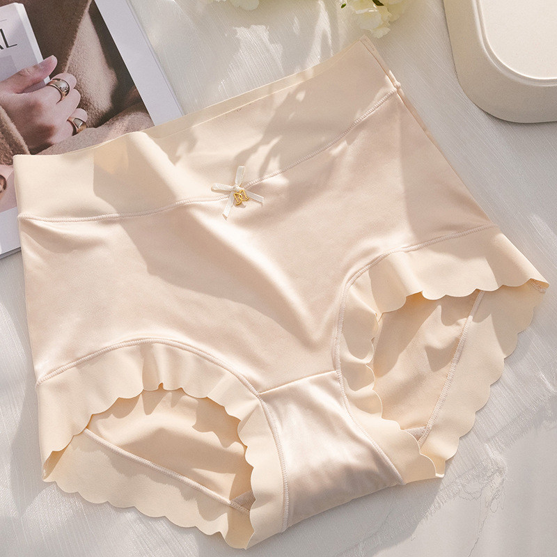 🌸Last Day-Buy 1 Get 3 Packs🔥2025 Silky High-Waist Seamless Briefs With Scalloped Edges