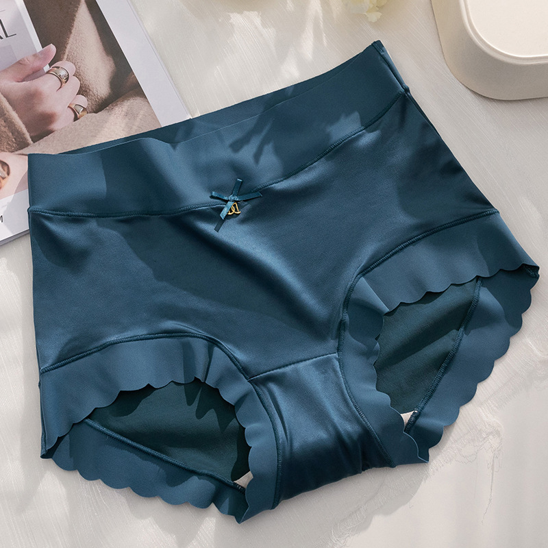🌸Last Day-Buy 1 Get 3 Packs🔥2025 Silky High-Waist Seamless Briefs With Scalloped Edges