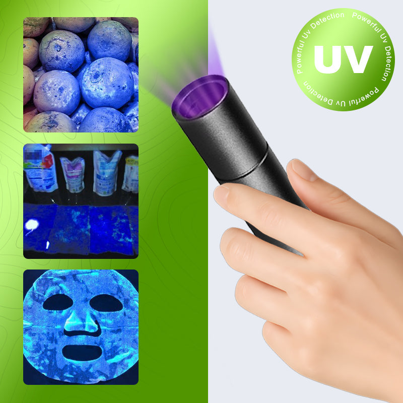 🌟Buy 2 Get 1 Free 🔦🌿UV Black Light Flashlight for Vegetable Inspection