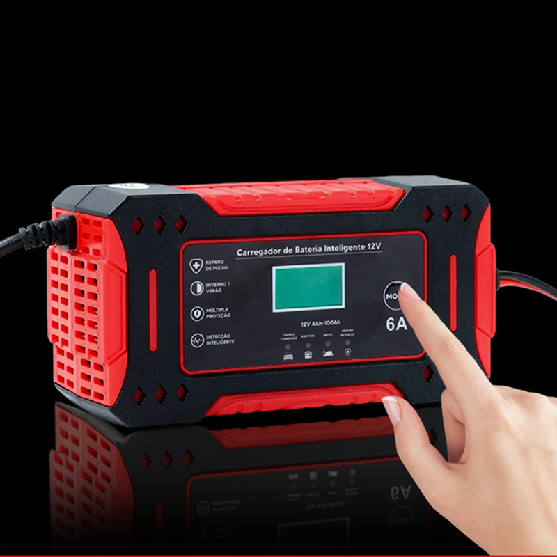 Portable Smart Car Battery Chargerš
