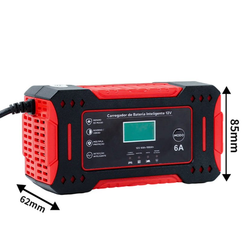 Portable Smart Car Battery Chargerš