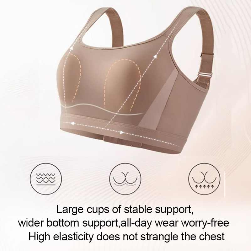 🔥Non-marking Sports Full Cup Gathered Underwear👙✨