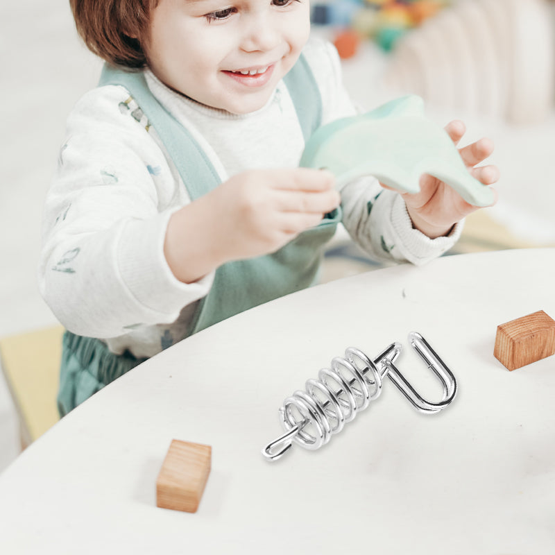 🎁Metal Wire Puzzles - Educational and Entertaining📚