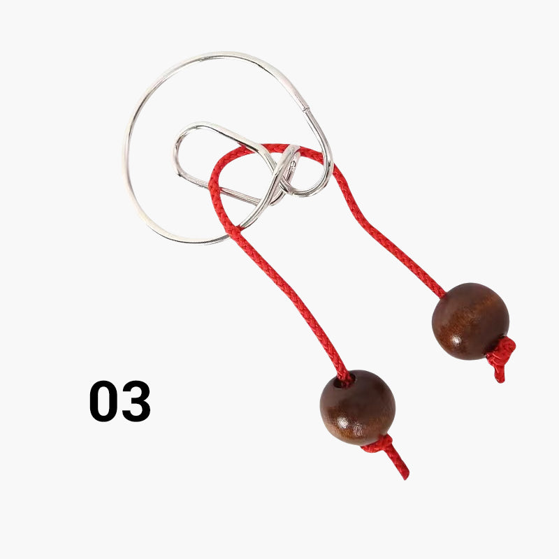 🎁Metal Wire Puzzles - Educational and Entertaining📚