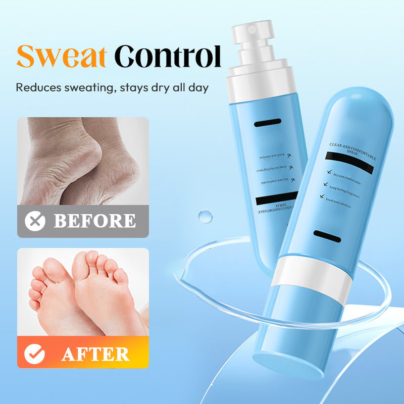 🌿Natural Foot Deodorant Spray- Stay Fresh All Day! 👟✨
