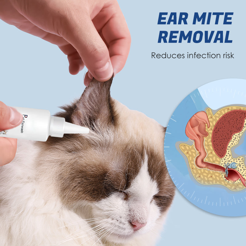 Pet Ear Cleaner Enzyme Drops🐾Gentle & Effective Care! 🐶🐱