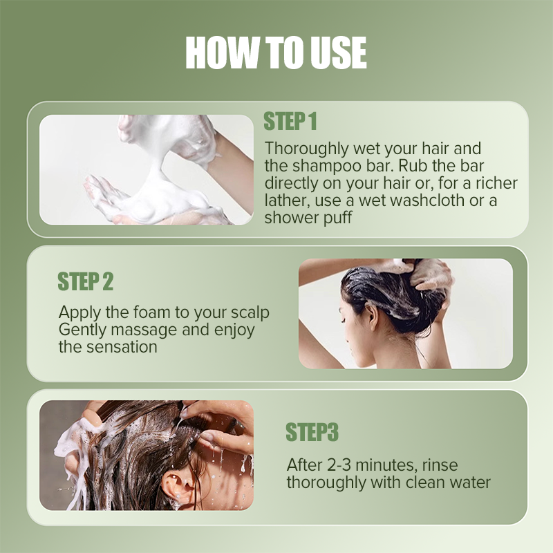 🔥Buy 1 Get 1 Free 🎁Natural Shampoo Bar For Strengthening Hair🌿