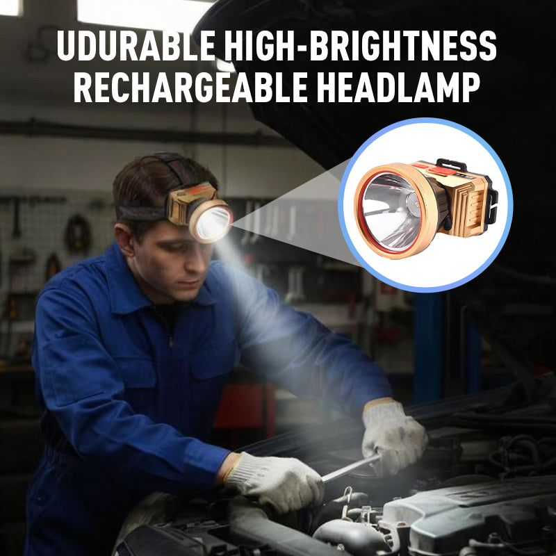 💡 Rechargeable Headlamp Pro: Hands-Free Brightness for Total Freedom! 🚀