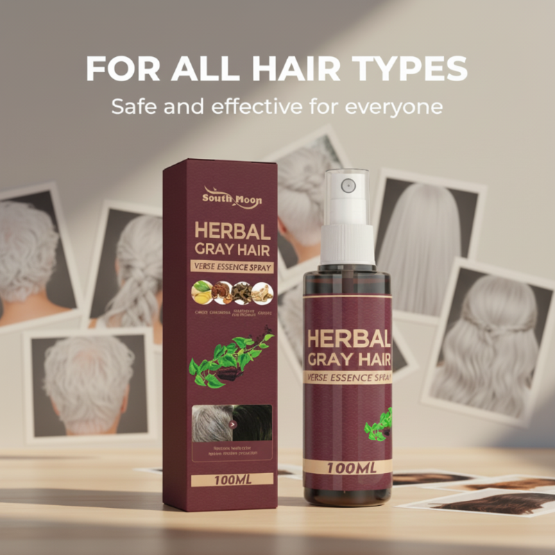 🌟Herbal Hair Darkening Essence Spray|Buy 2 Get 1 Free💗
