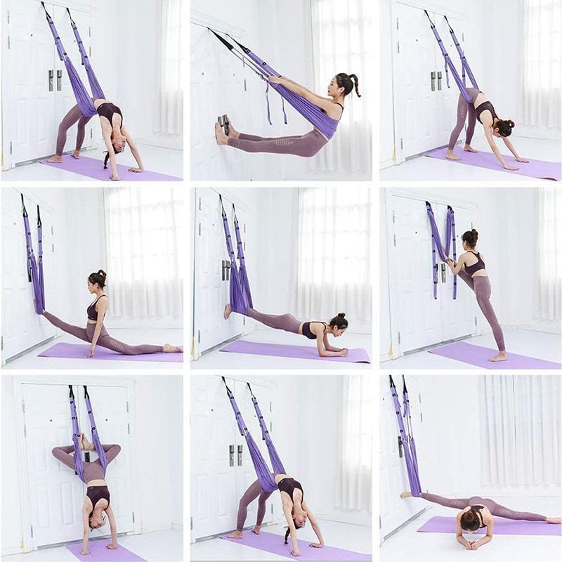 Upgraded Yoga Stretching Strap – Your Smart Flexibility Coach! 🧘♀️💫