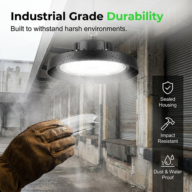 💡 59% OFF NOW! UFO LED High Bay Light – 100W, 160lm/W, 220V, for Industrial, Warehouse & Large Spaces 🏭✨