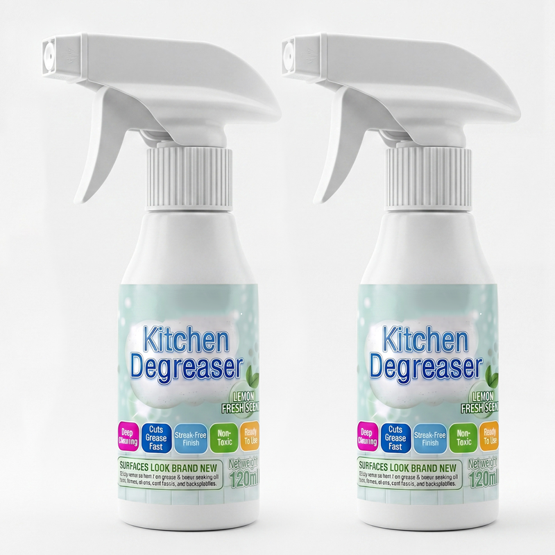 🥳2026 HOT SALE🥳💞50K+ SOLD!🍳⚡ 50% OFF! Heavy-Duty Kitchen Degreaser – Fast‑acting, breaks down baked‑on grease. Gentle & non‑toxic, streak‑free shine. A kitchen hero! 🧼✨