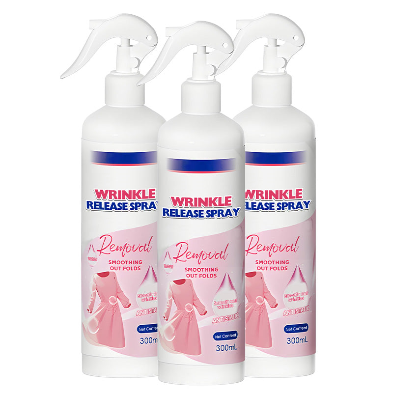 🥳2026 HOT SALE🥳💞50K+ SOLD!👔❤️🔥 50% OFF! Multi‑Functional Wrinkle Release Spray – Sprays away creases in minutes. Removes odours, gentle on fabrics. No ironing needed! A travel must‑have. 👕✨