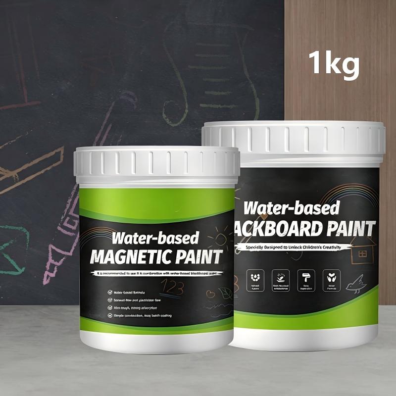 Water-Based Blackboard Paint for Creative Walls