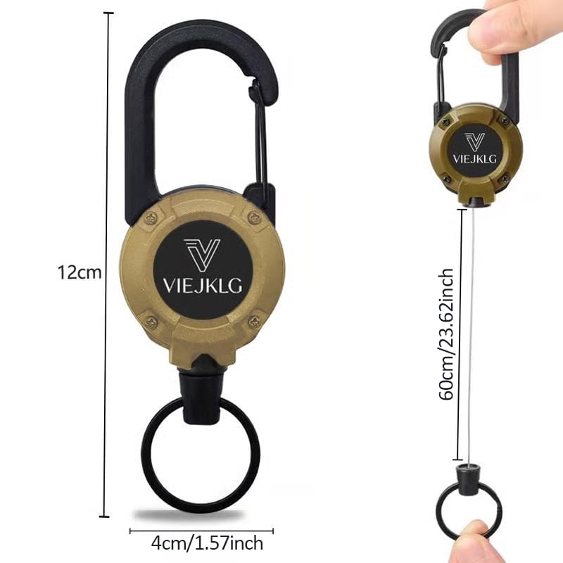 šBuy More Save Moreš3 In 1 New Multifunctional Retractable Pull Reel Carabiner Keychain