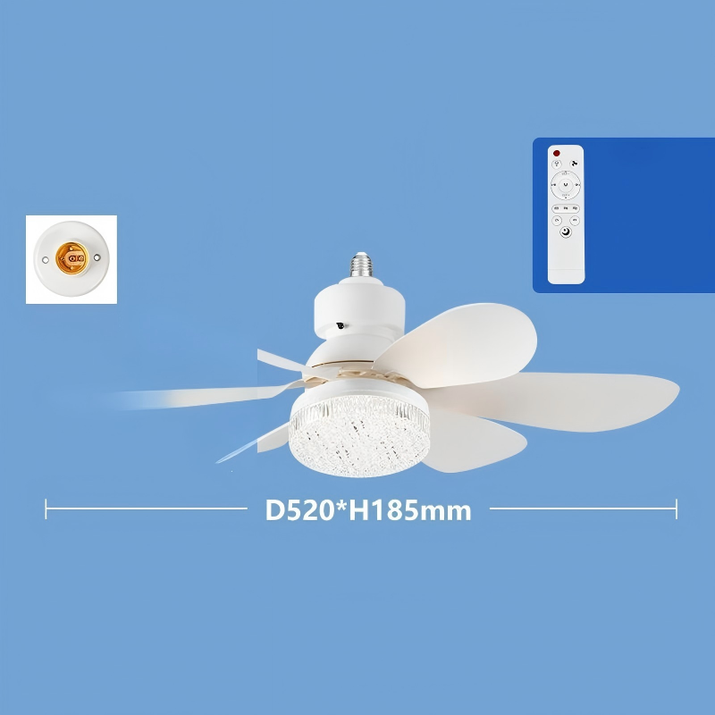 🎁2026 New Arrivals 50% OFF💥2-in-1 Cooling LED Ceiling Fan