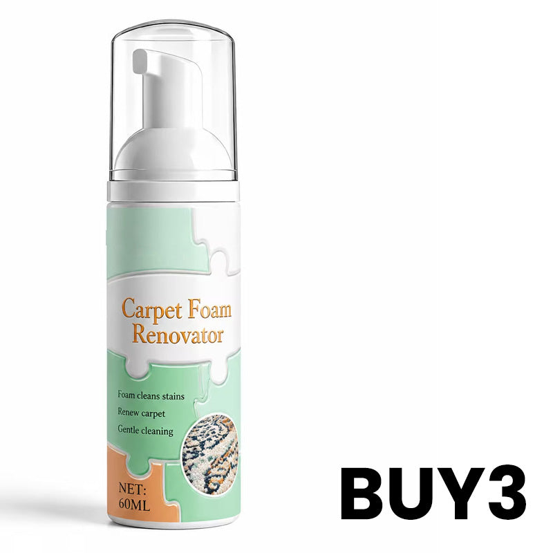 š„Limited Time Promotion 50% OFFš„Waterless Carpet Foam Stain Remover with Towel
