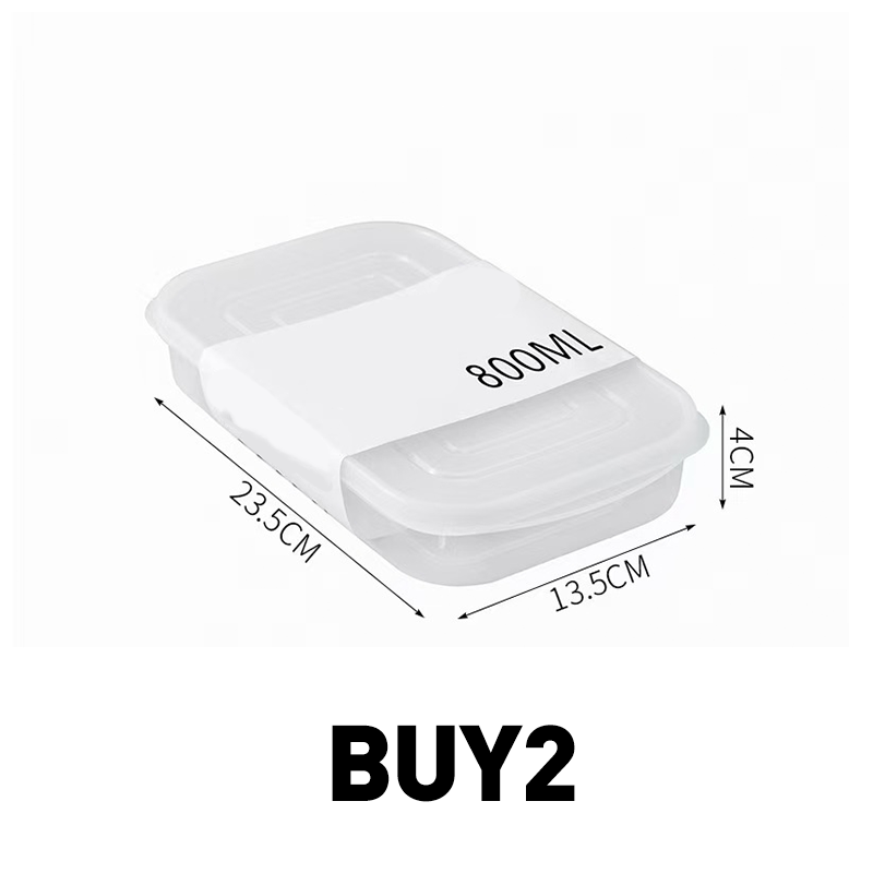 Stackable Fridge Storage Container with Lid