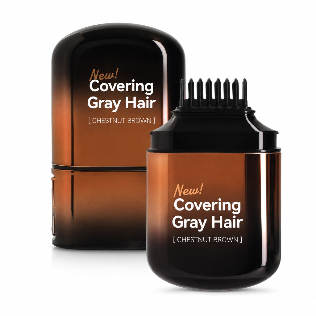 Temporary Hair Color Touch Up Stick for Gray Coverage