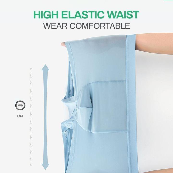HOT SALE Men's Ice Silk Boxer Shorts Underwear