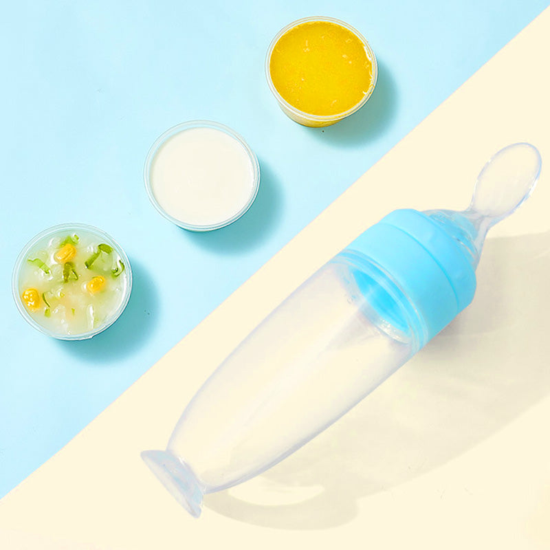 Baby Soft Silicone Feeding Spoon