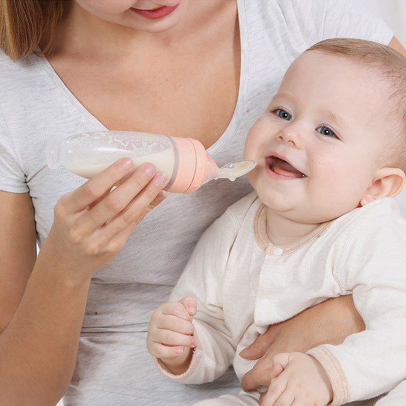 Baby Soft Silicone Feeding Spoon