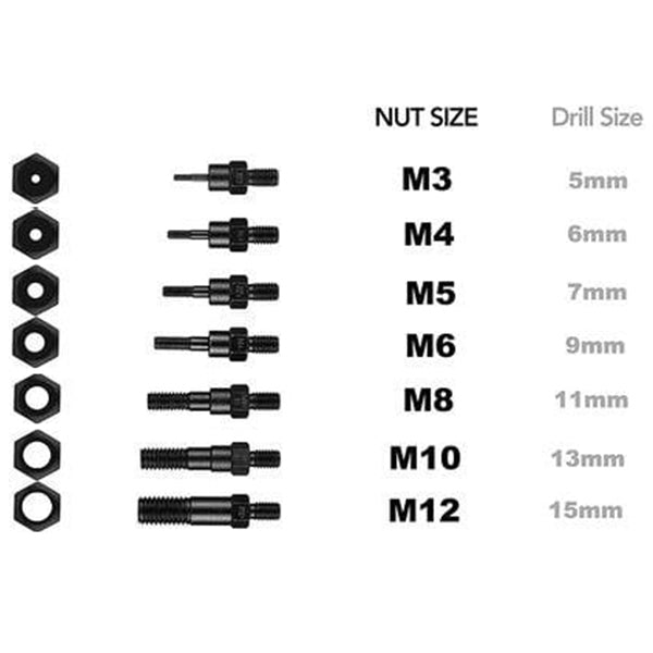 2023 Upgrade Easy Automatic Rivet Tool Set