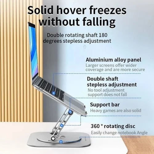 Hot Sale-49% OFF - Laptop Stand Aluminum Alloy Rotating Bracket