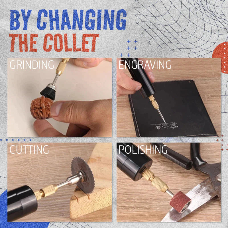 DIY Miniature Portable Drill Set