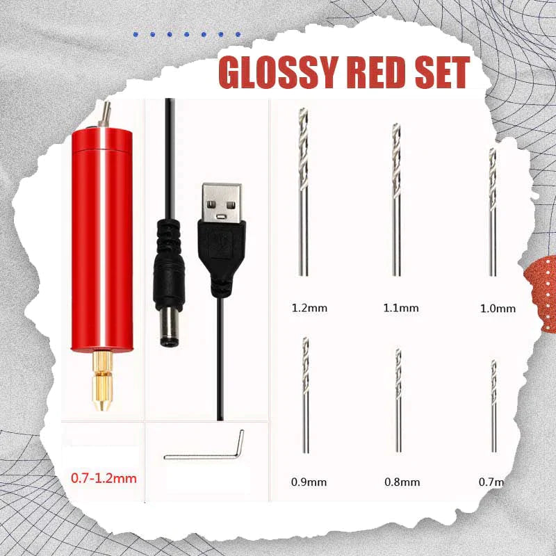 DIY Miniature Portable Drill Set