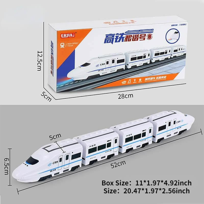 🌲Christmas Hot Sale 49% OFF🔥Electric Universal Simulation High Speed Railway Harmony Train Toy