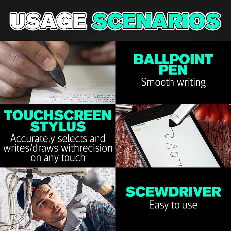?Hot Sale?Pen-shaped Phone Holder with Screwdriver Sets