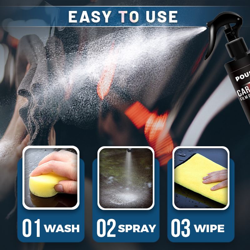 ✨LAST DAY BUY 5 GET 5 FREE✨ 3 in 1 High Protection Quick Car Coating Spray