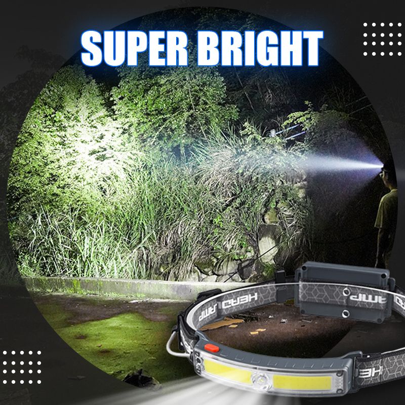 Rechargeable Adjustable Waterproof Headlamp