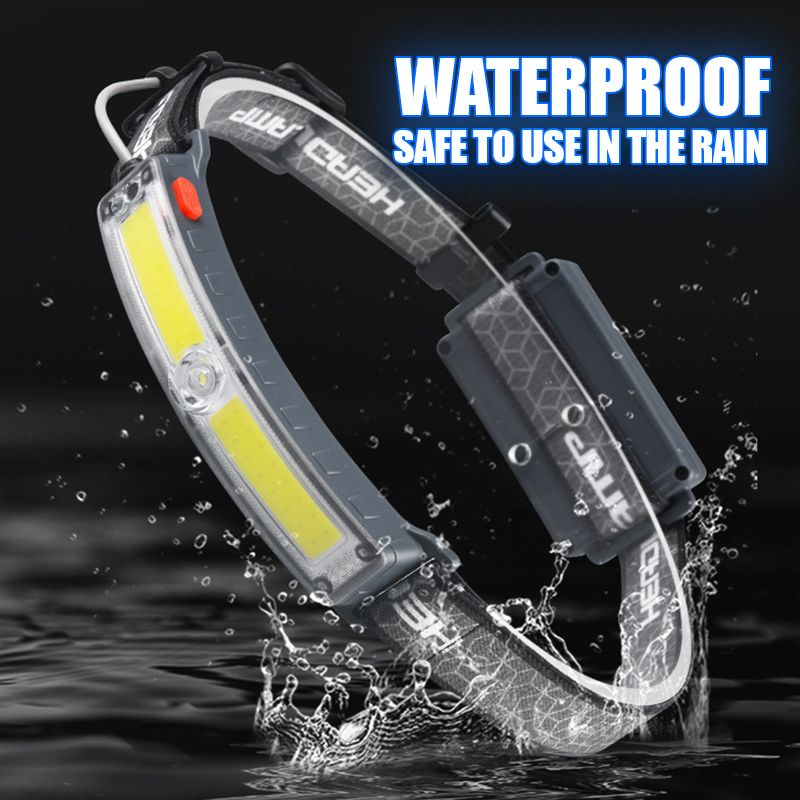 Rechargeable Adjustable Waterproof Headlamp