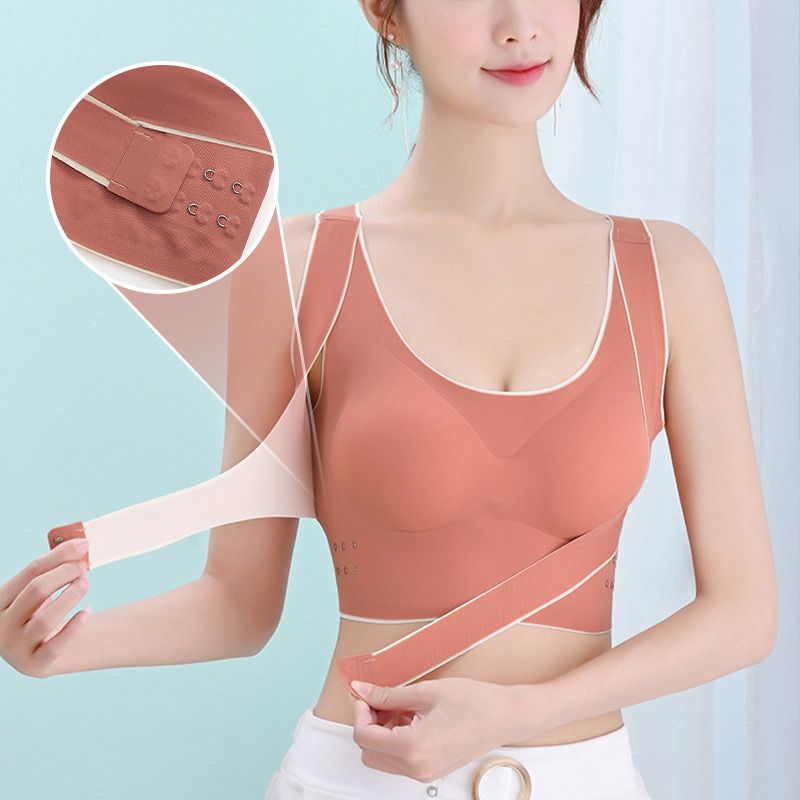 Plus Size Beauty Back Shock-proof Sports Bra