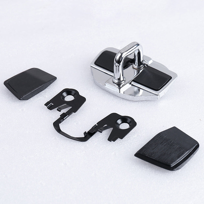 Car Door Shock Absorber Soundproof Lock Latches Cover