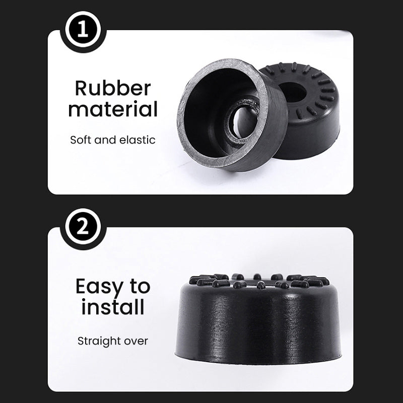 Car Door Shock Absorber Soundproof Lock Latches Cover