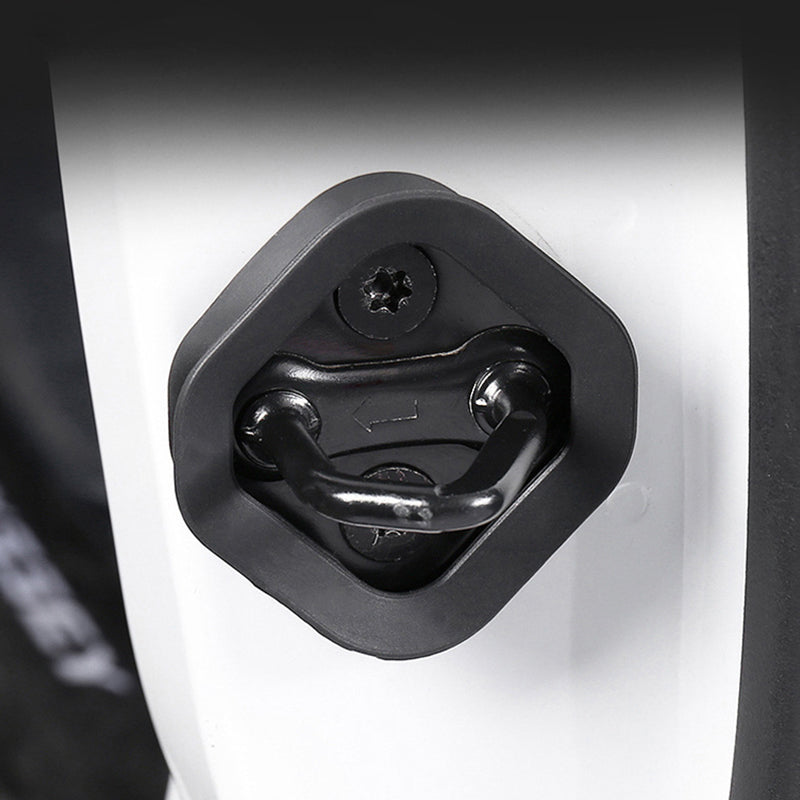 Car Door Shock Absorber Soundproof Lock Latches Cover