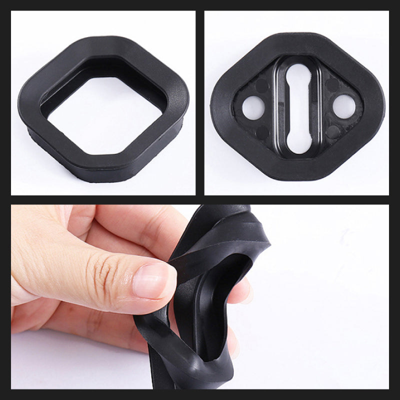 Car Door Shock Absorber Soundproof Lock Latches Cover