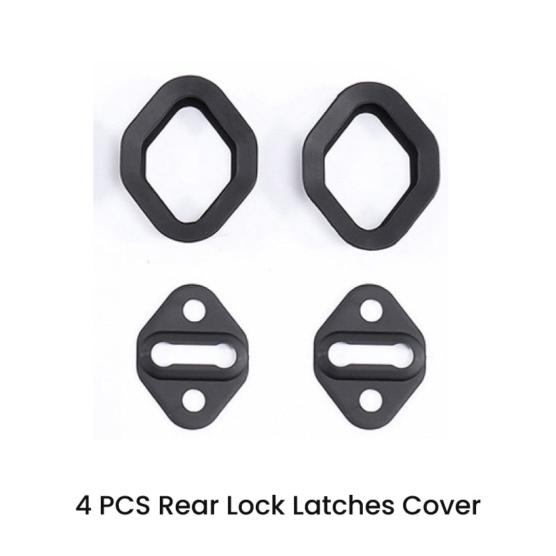 Car Door Shock Absorber Soundproof Lock Latches Cover