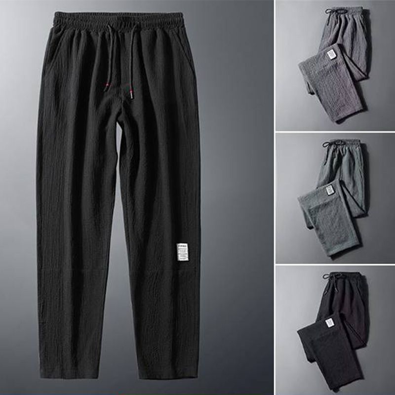 Men's Cooling Breathable Straight-leg Loose Casual Pants