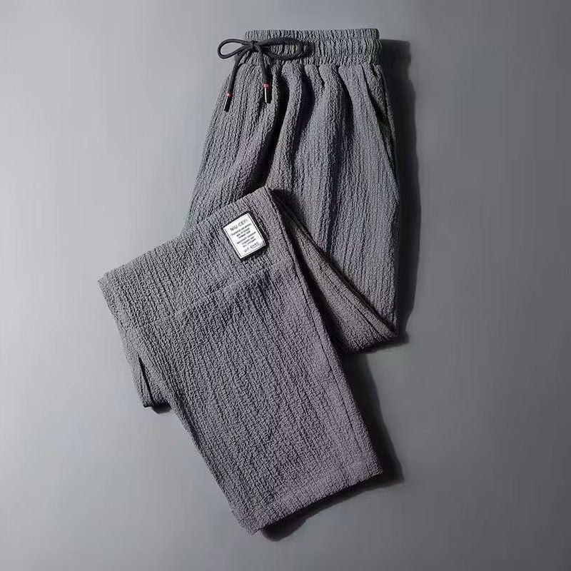 Men's Cooling Breathable Straight-leg Loose Casual Pants