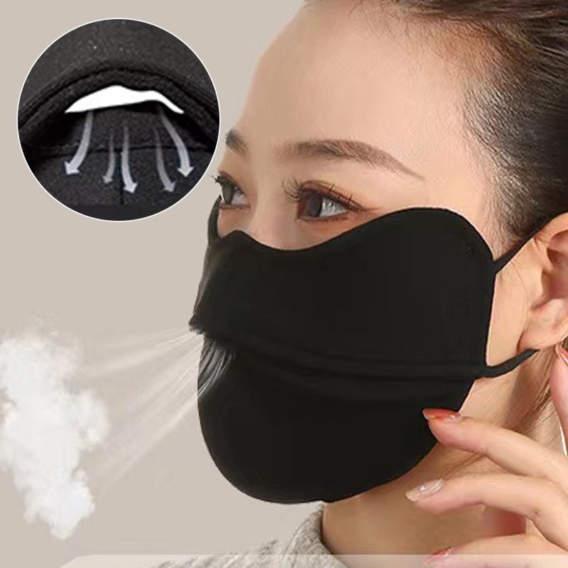 Autumn And Winter 5D Three-Dimensional Fish Bone Cold Mask - Great Gift