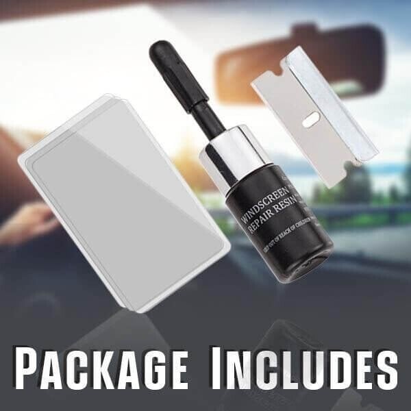 🔥LIMITED SALE - BUY 1 GET 1 FREE🔥🚗❤️‍🩹Cracks Gone Glass Repair Kit👍👍