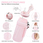 🔥2025 HOT SALE🔥Silicone foldable anti drop sports portable water bottle