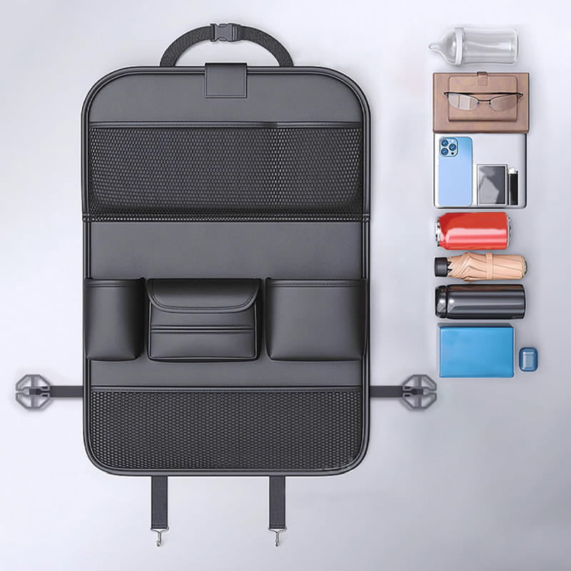 🔥2025 HOT SALE🔥Car Backseat Organizer with Foldable Table Tray