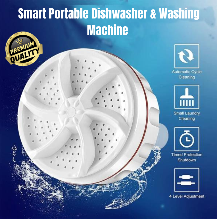 💥2025 New Sale🌪️Smart Portable Washing Machine & Dishwasher