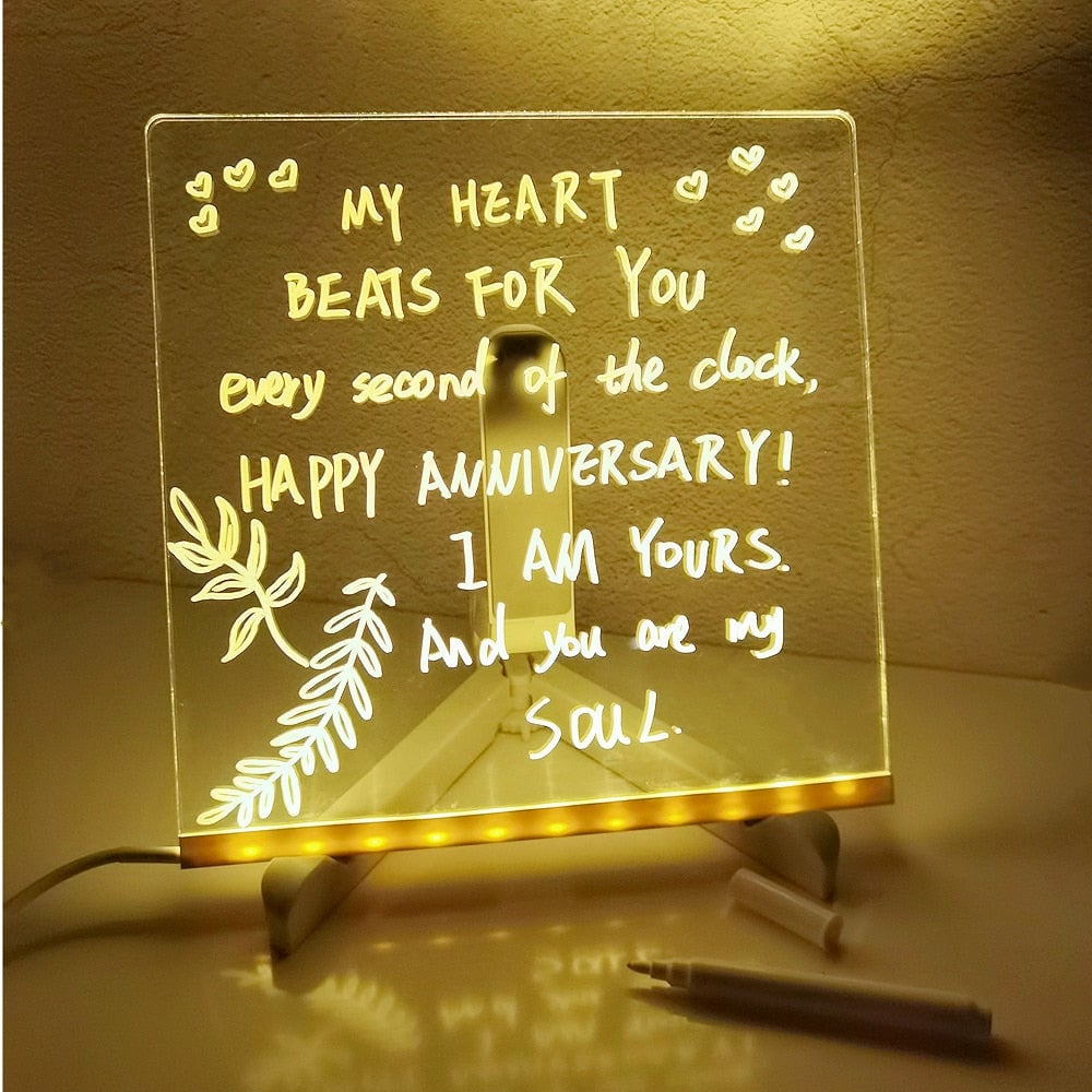 ✨LAST WEEK SPECIAL PRICE: $22.99!!⏳🎨Luminous Led Drawing Board For Children