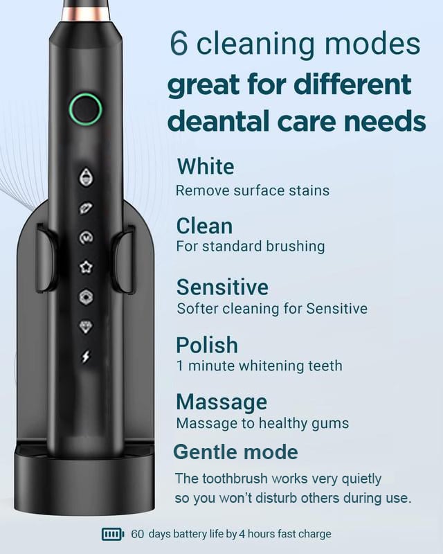 🔥Last day to get over 49% off🔥 - Adult Sonic Electric Toothbrush